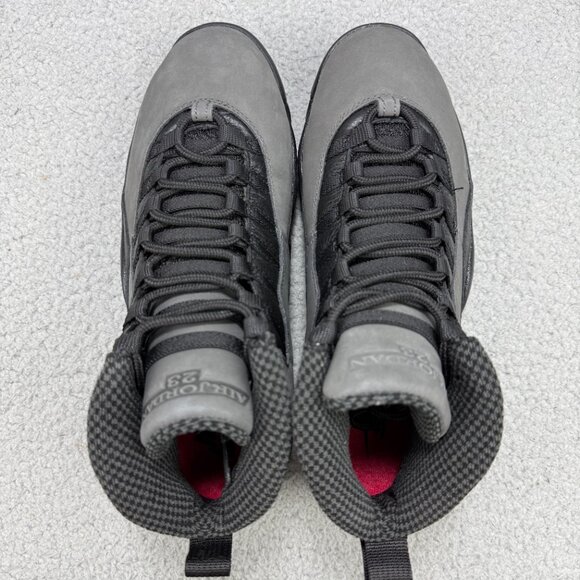 Jordan 10 Mens 9 Shoes Grey Black Shadow Nike Air Retro OG 2025 Sneakers - Picture 6 of 9